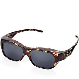 Jonathan Paul Allara Fitovers Tortoiseshell Amber Sunglasses -Polarized UV 400